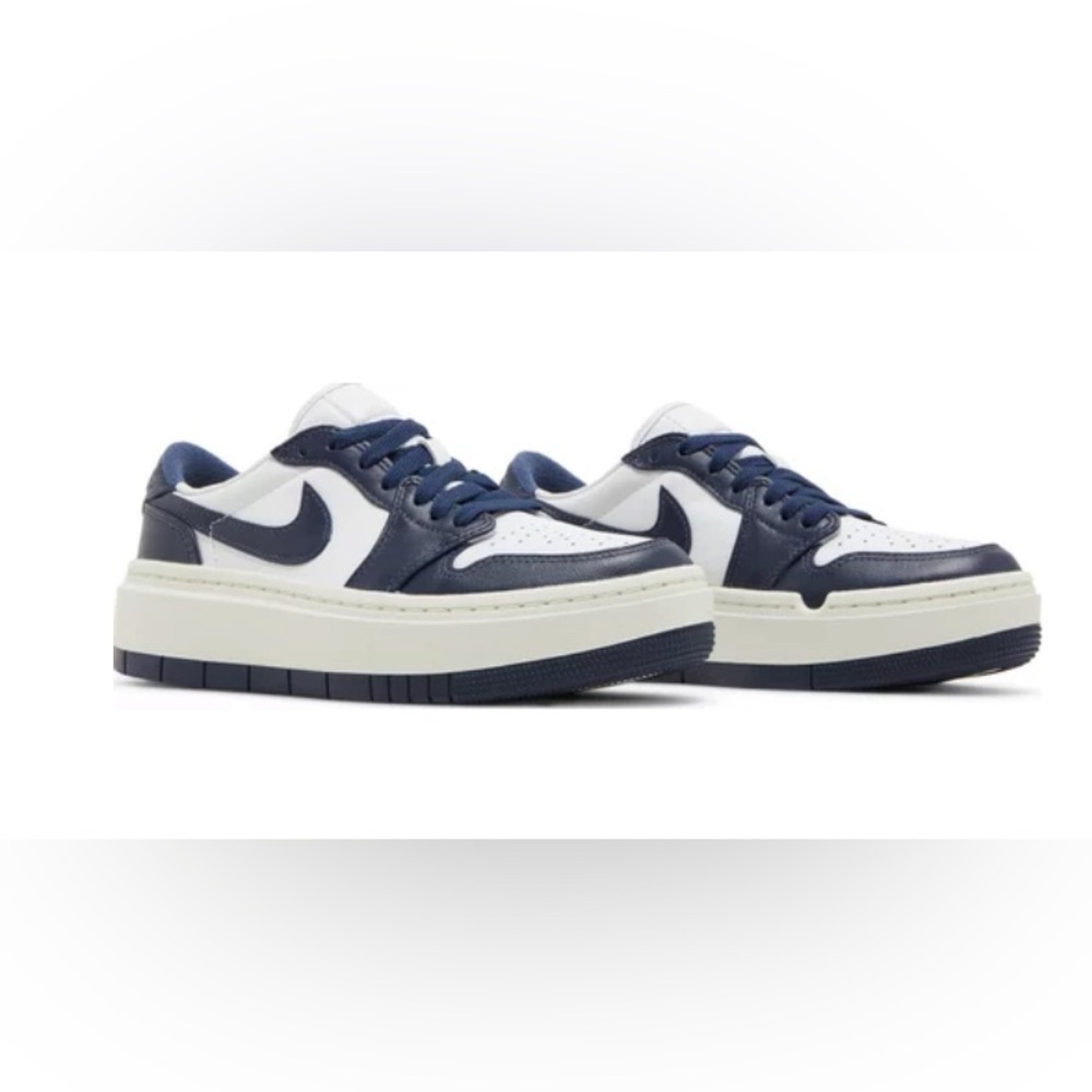 Women's Nike Air Jordan Elevate Low White/Sale/Midnight Navy